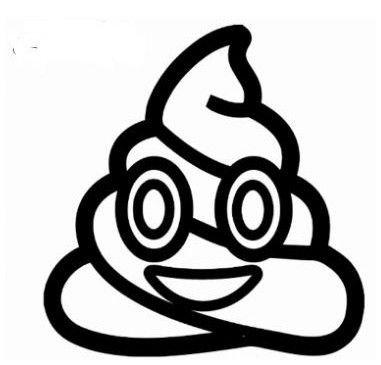 381x365 Poop Emoji Coloring Page Free Coloring Board Emoji