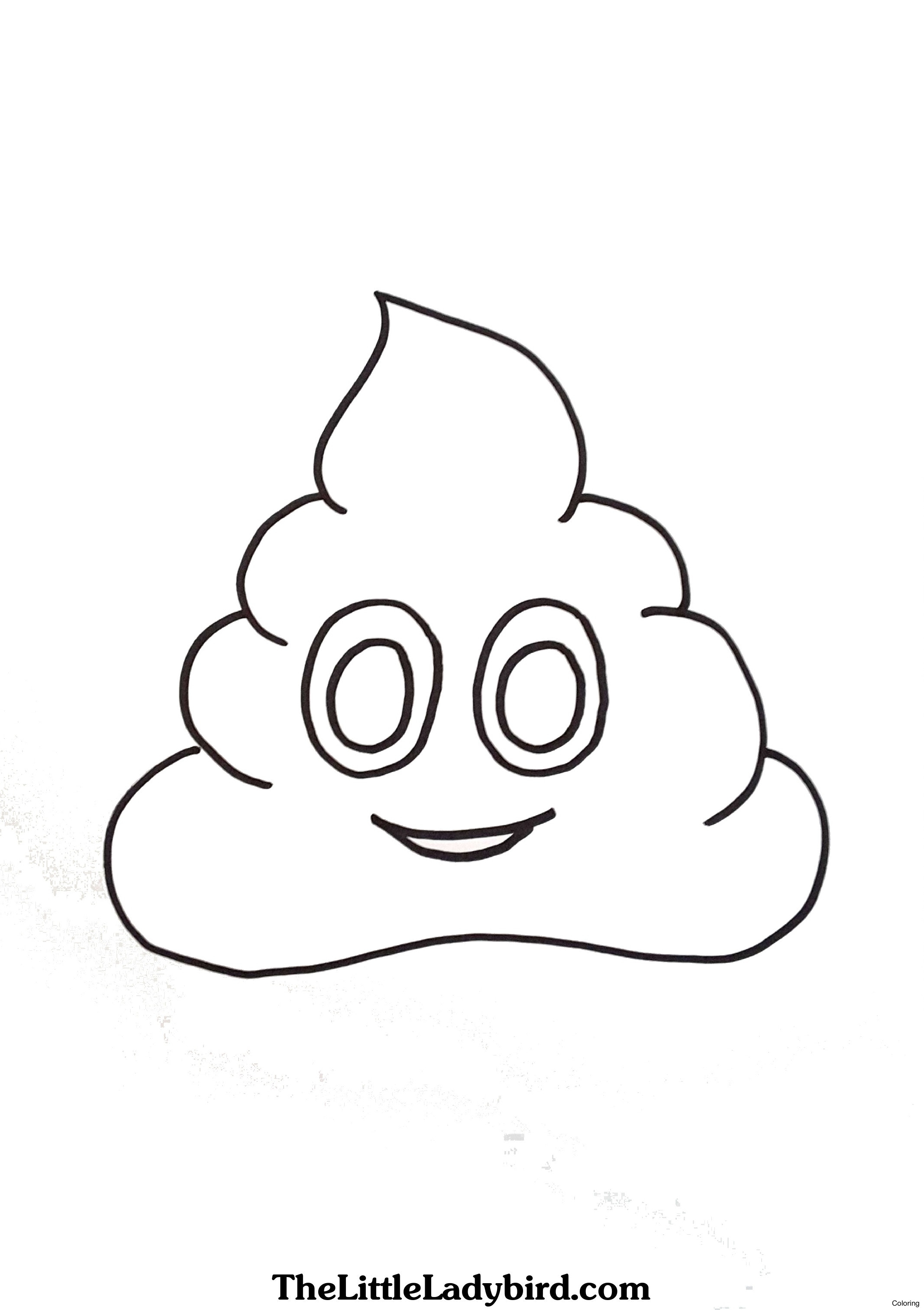 2134x3026 Emojis Coloring Pages Poop All Free Collection