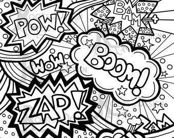 340x270 Pop Art Coloring Pages Erf Coloring