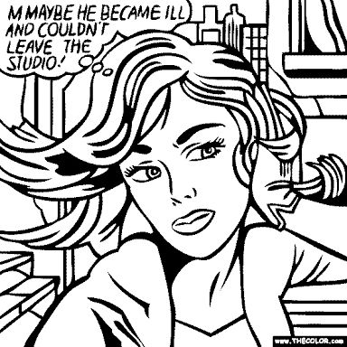 384x384 Pop Art Coloring Pages Prepossessing 115 Best Colouring In Images