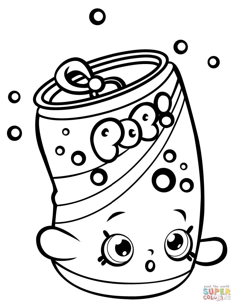 830x1074 Shopkins Pop Coloring Page Free