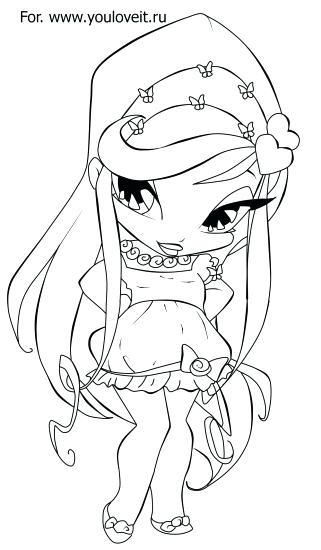 Pop Pixie Coloring Pages