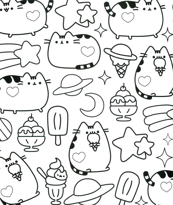 736x873 Colorear Nyan Cat Para Colorear