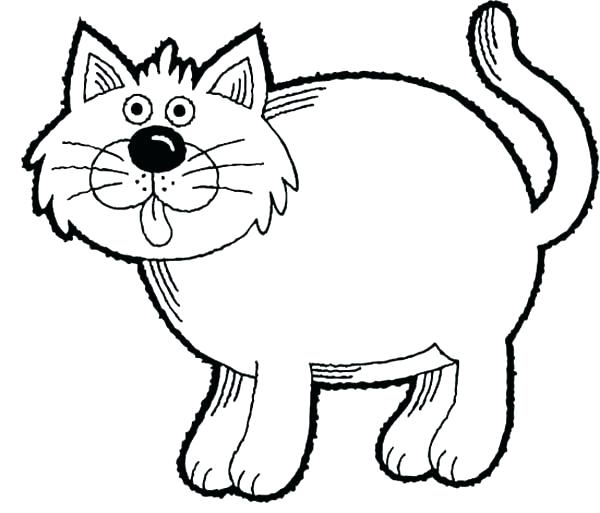 600x513 Kitty Cat Coloring Page How To Draw Pop Tart Cat Cat Step By Step