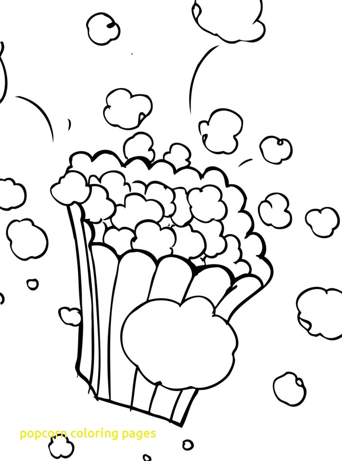 700x943 Popcorn Coloring Pages With Popcorn Coloring Popcorn Coloring