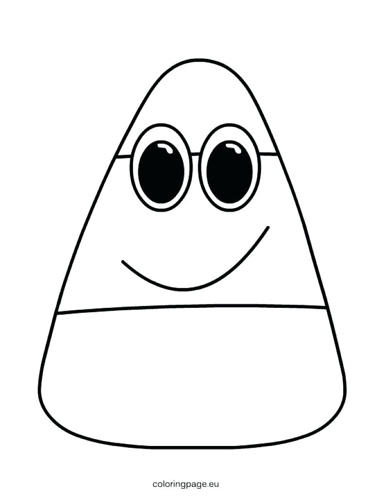 758x1024 Popcorn Kernel Coloring Page Corn Coloring Pages Best Free Candy