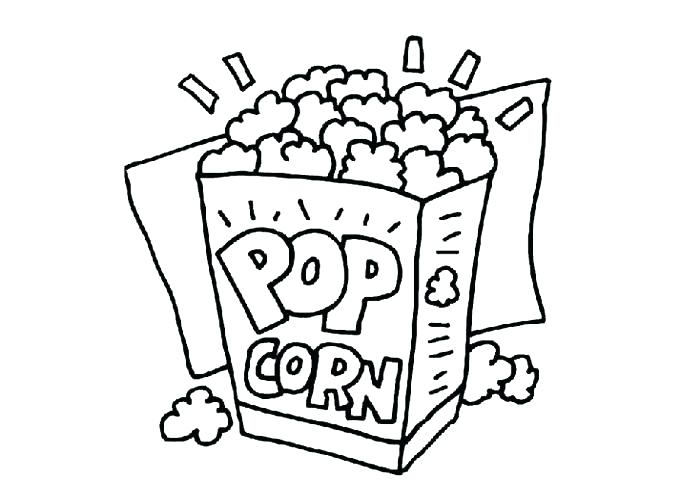 700x500 Coloring Pages Disney Popcorn Kernel Coloring Page Inspiring