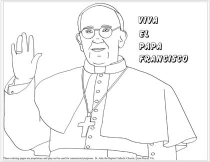 420x324 Pope Francis Coloring Page Coloring Page For Pope Francis Lots