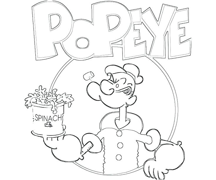 735x613 Popeye Coloring Pages Free Coloring Pages Of And Olive Popeye