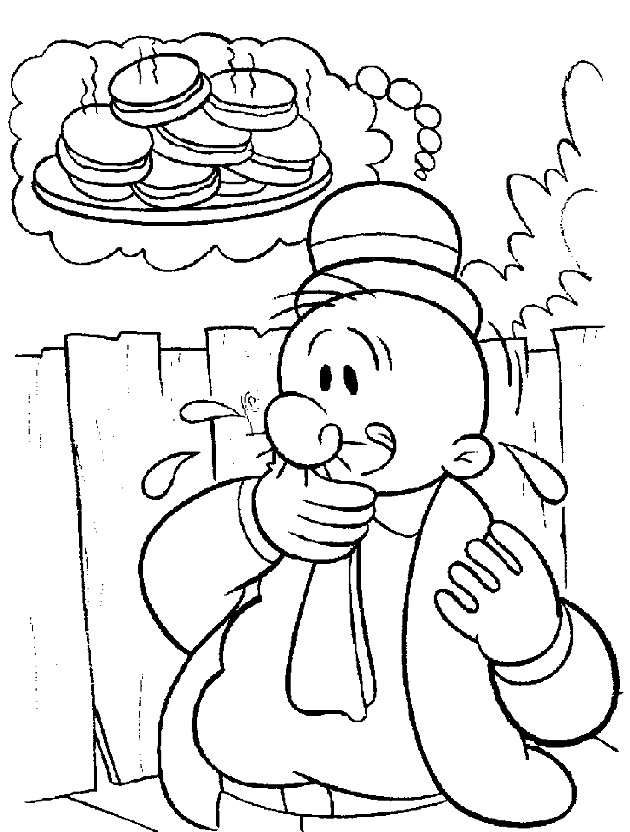 630x832 Popeye The Sailor Man Coloring Pages Popeyecoloringpages Coloring