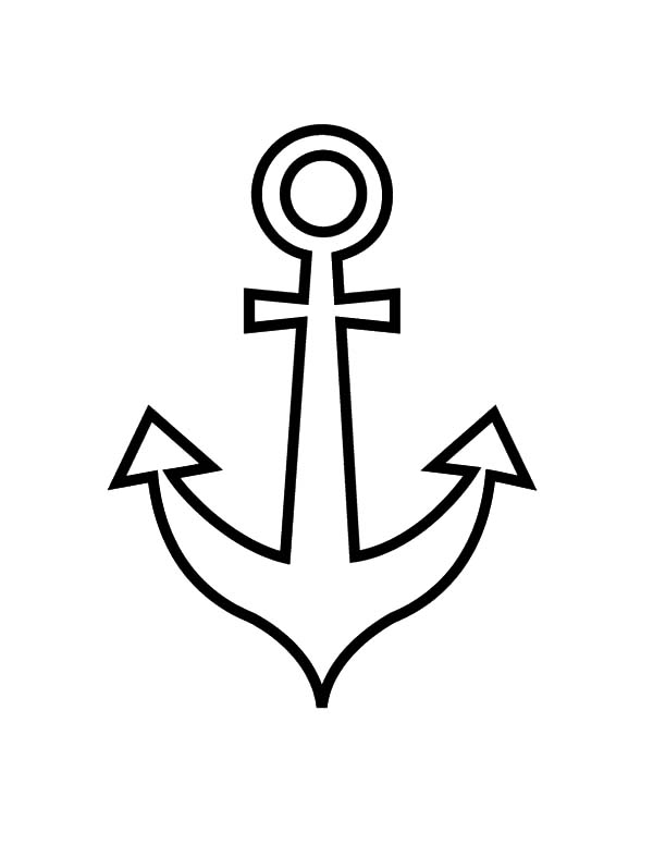600x776 Surprising Design Ideas Anchor Coloring Page Popeye The Sailorman