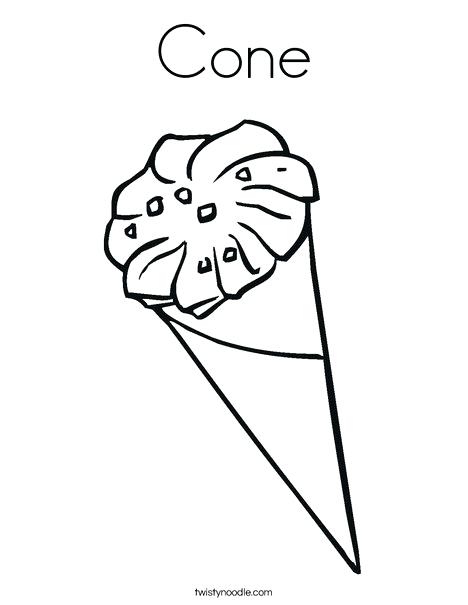468x605 Cone Coloring Page With Cone Coloring Page Free Printable Popsicle