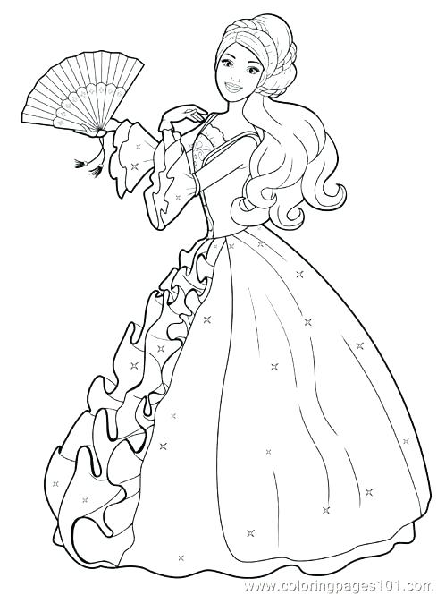 489x665 Princess And The Popstar Coloring Pages Astonishing Barbie