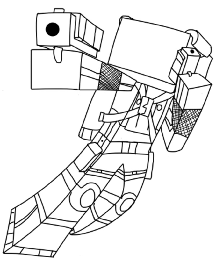 750x923 Minecraft Coloring Pages Popularmmos