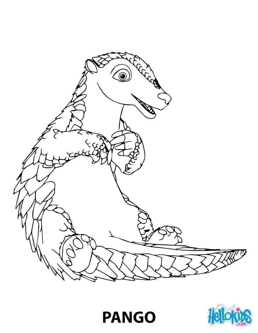 820x1060 Pango The Porcupine Coloring Pages