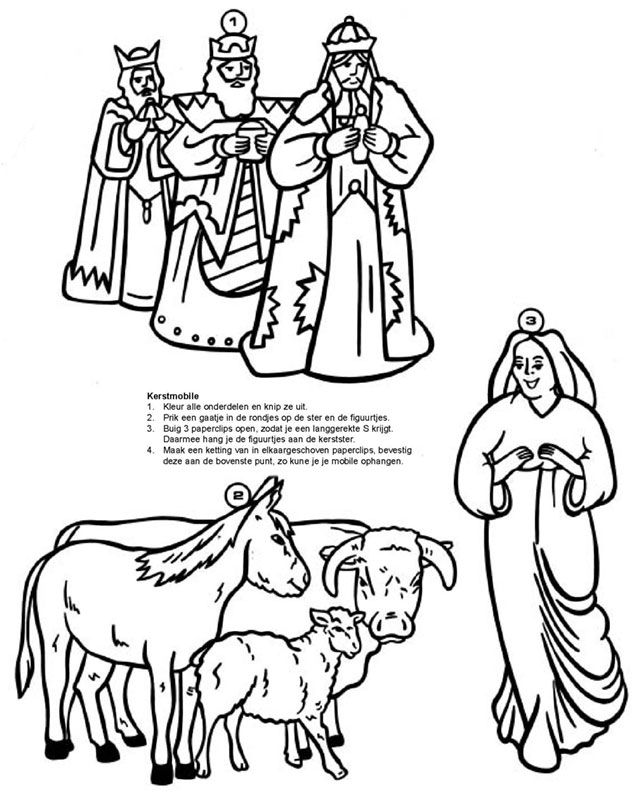 641x796 Nativity Diorama Christmas Coloring Pages 62 Best Omalovanky
