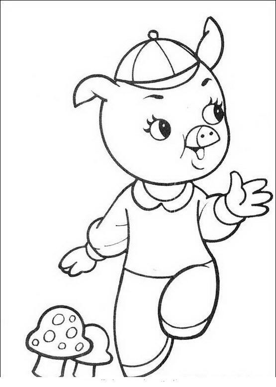 555x777 Dibujos Para Colorear Tres Cerditos 13 Dibujos Para Colorear