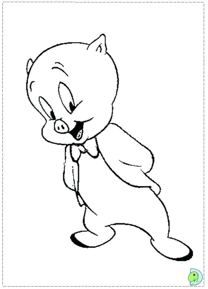 691x960 Pig Coloring Page Porky The Pig Coloring Pages Peppa Pig Coloring