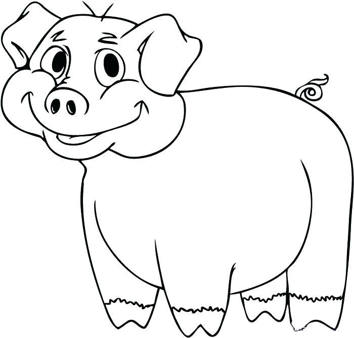 700x669 Pig Coloring Pages To Print Index Coloring Pages Free Pig Coloring