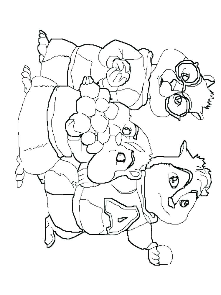 750x1000 Thing 2 Coloring Page