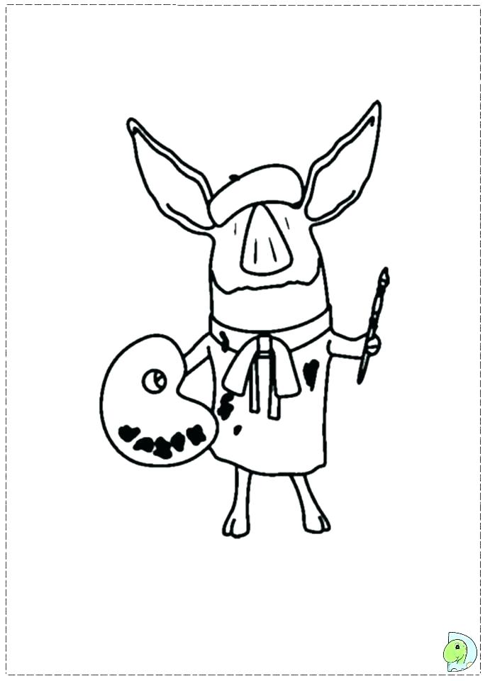 691x960 Coloring Pages Of A Pig Coloring Page Pig Portal 2 Coloring Pages