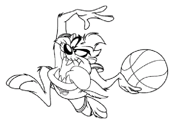 600x430 Bugs Bunny Basketball Ausmalbilder Kids 1076 Pikachu