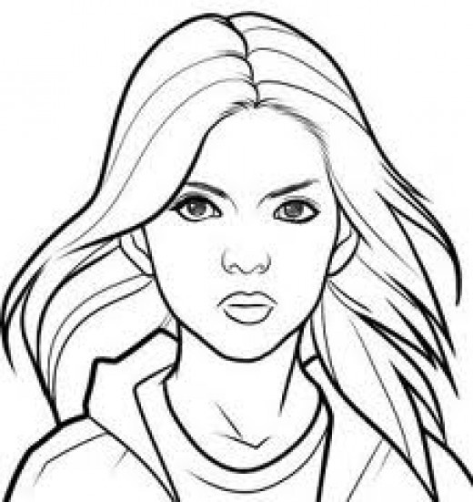 Portrait Coloring Pages