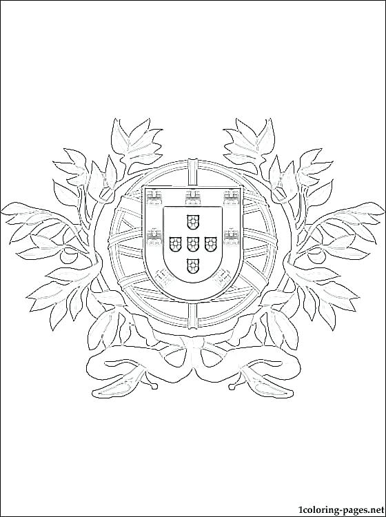 560x750 Portugal Flag Coloring Page Flag Jigsaw Portugal Flag Coloring