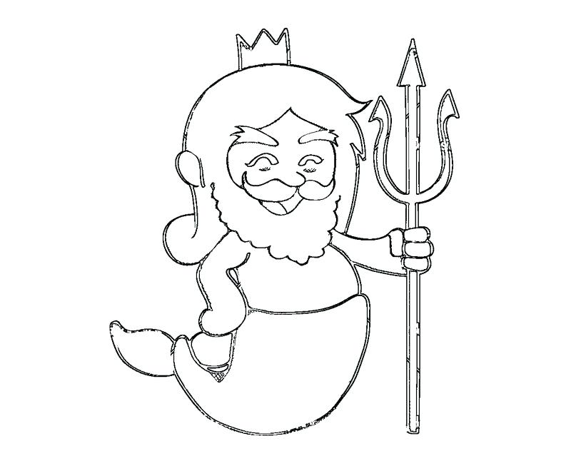 800x667 Poseidon Coloring Pages God Poseidon Colouring Pages