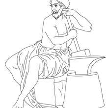 220x220 God Poseidon Coloring Pages