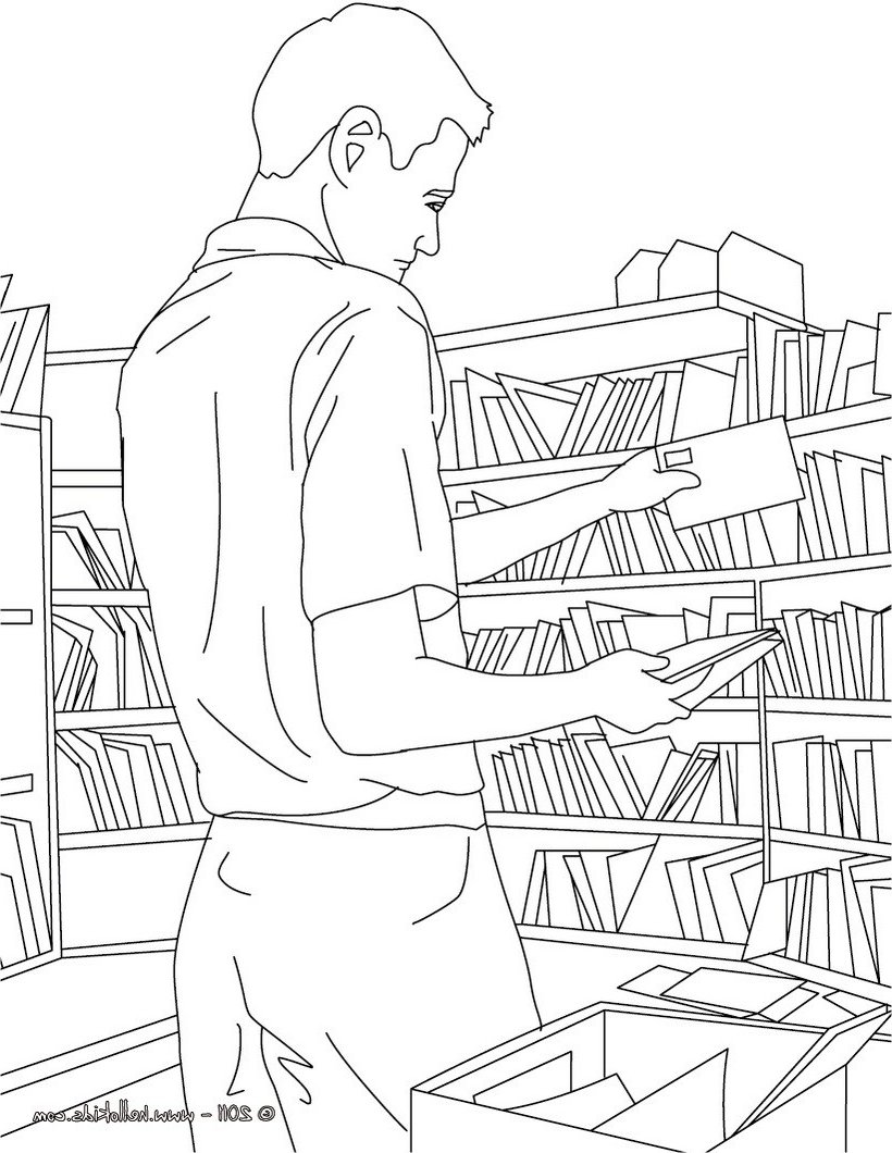 820x1060 Post Office Coloring Pages For Kids Amazing Building Colouring