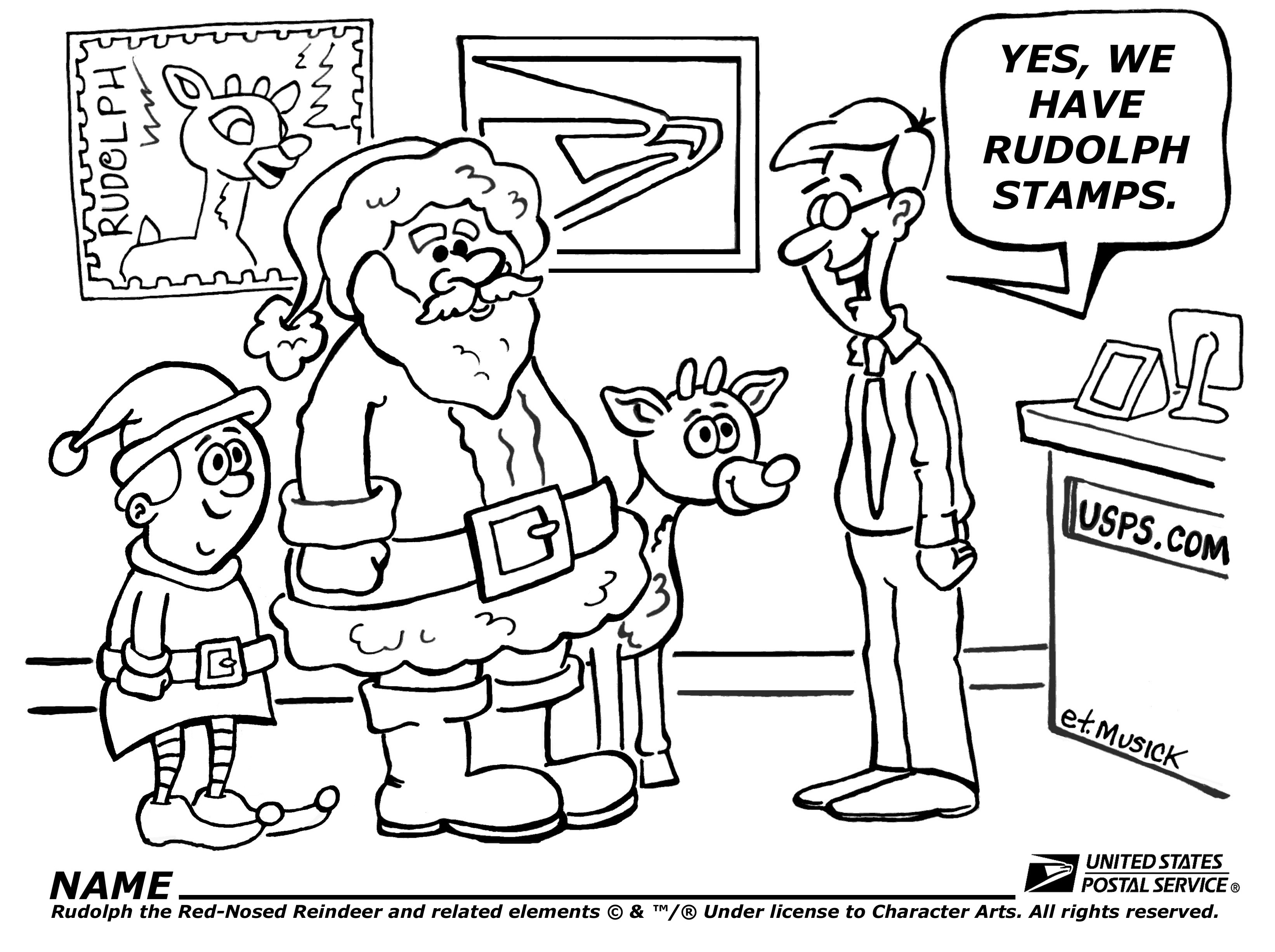 3285x2453 2014 Postal Coloring Page Your Postal Blog
