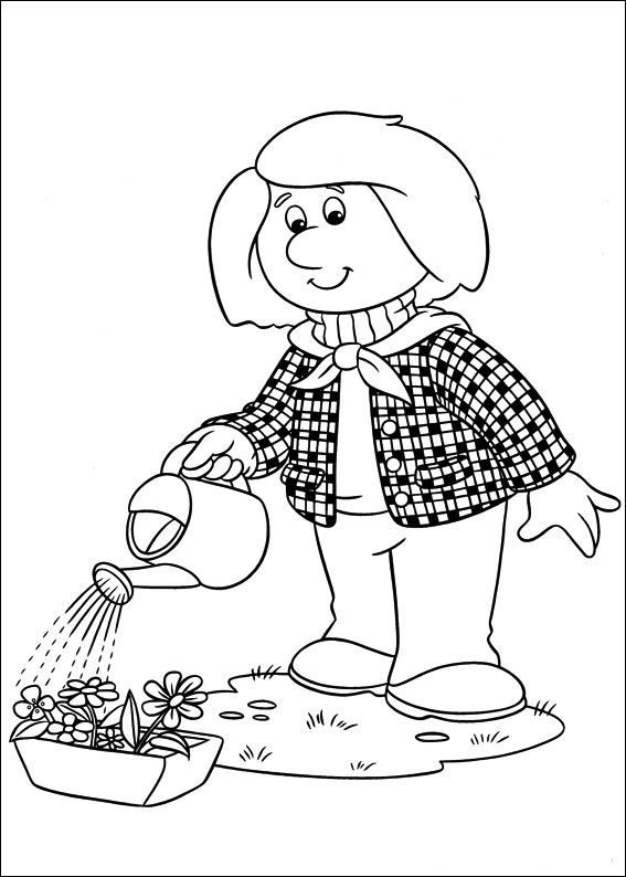 567x794 Postman Pat Coloring Pages Vedo Postman Pat