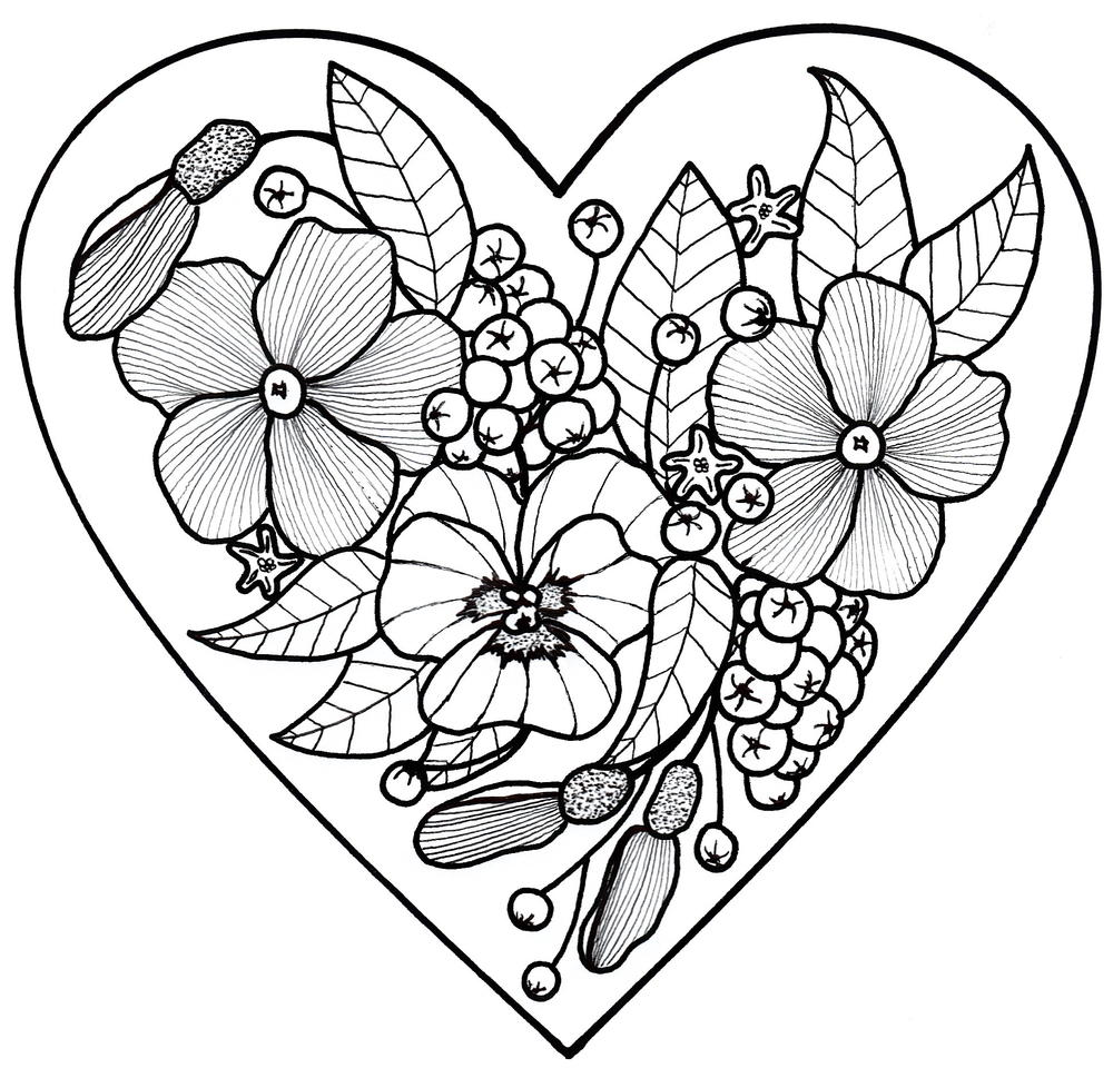 1000x969 Portfolio Clay Pot Coloring Pagell My Love