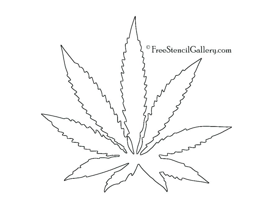 863x667 Pot Leaf Colouring Page Pot Leaf Coloring Pictures Page Of A Tree