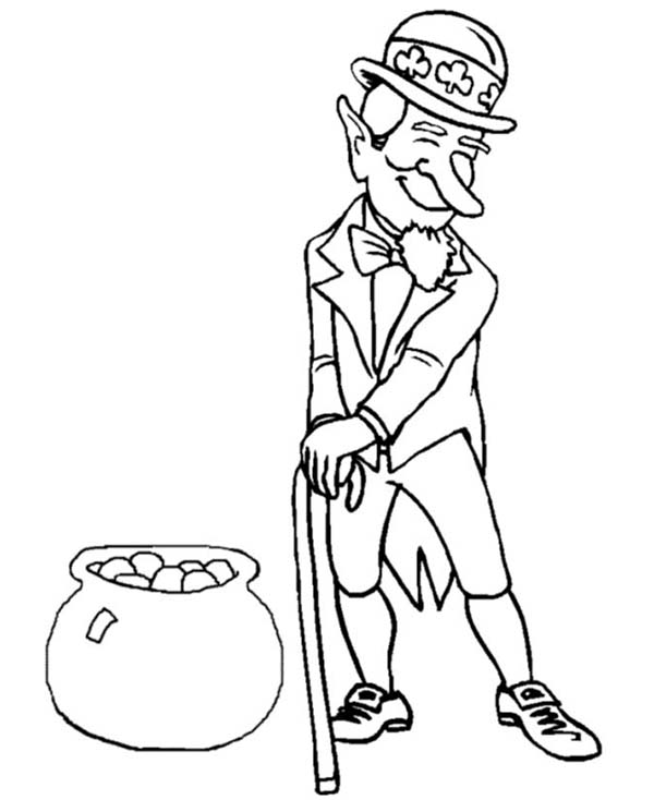 600x734 Celebrating St Patricks Day With Leprechaun Costume And Pot