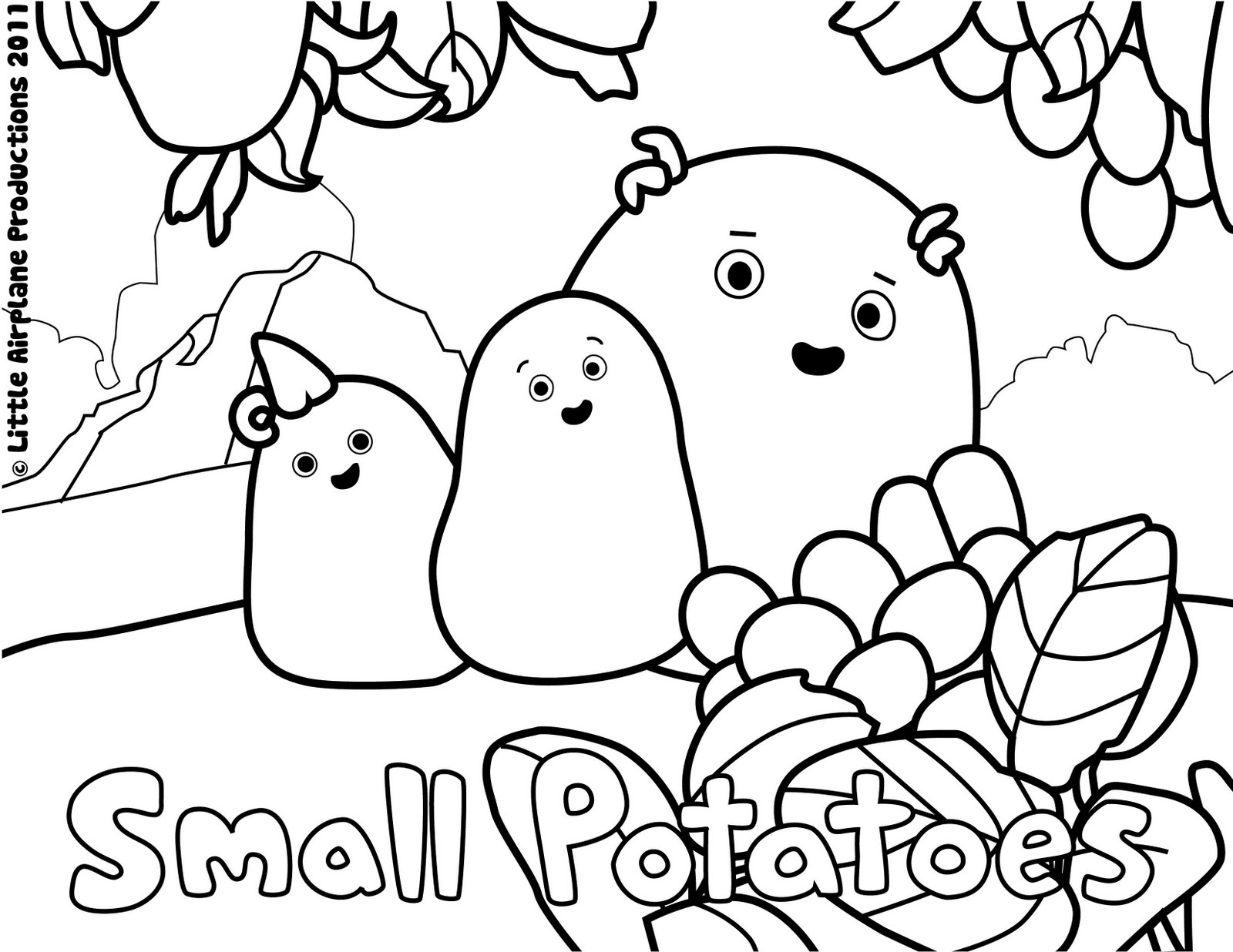 1600x1236 Erica Kepler Small Potatoes Coloring Pages Printable Of Potato