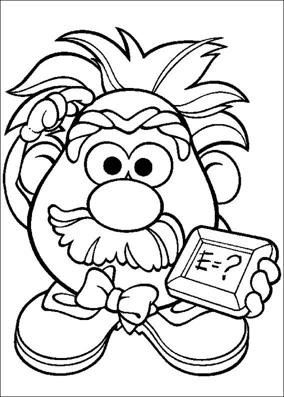 567x794 Kids N 57 Coloring Pages Of Mr. Potato Head