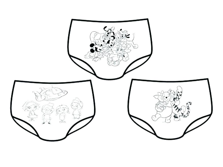 Potty Coloring Page