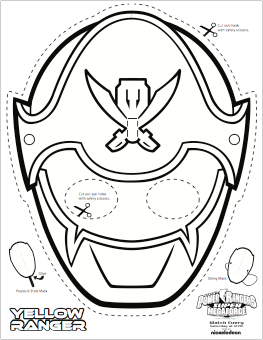 263x340 Super Mega Power Rangers Printable