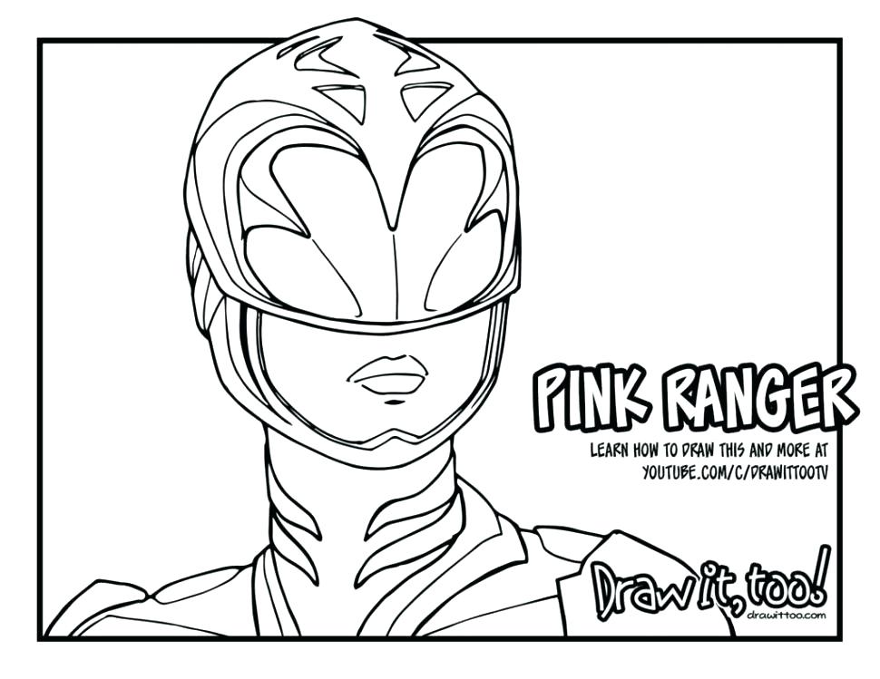 970x749 Power Rangers Coloring Pages