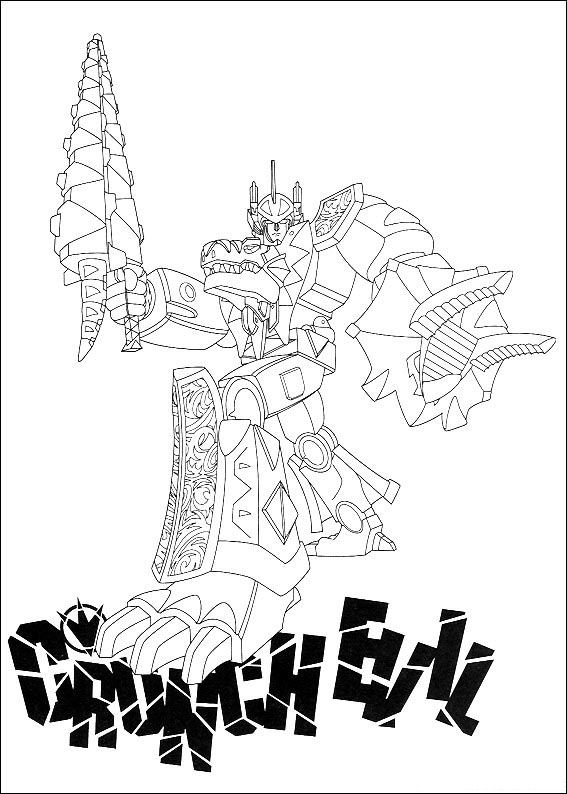 567x794 Dino Coloring Pages Power Rangers Dino Thunder White Ranger