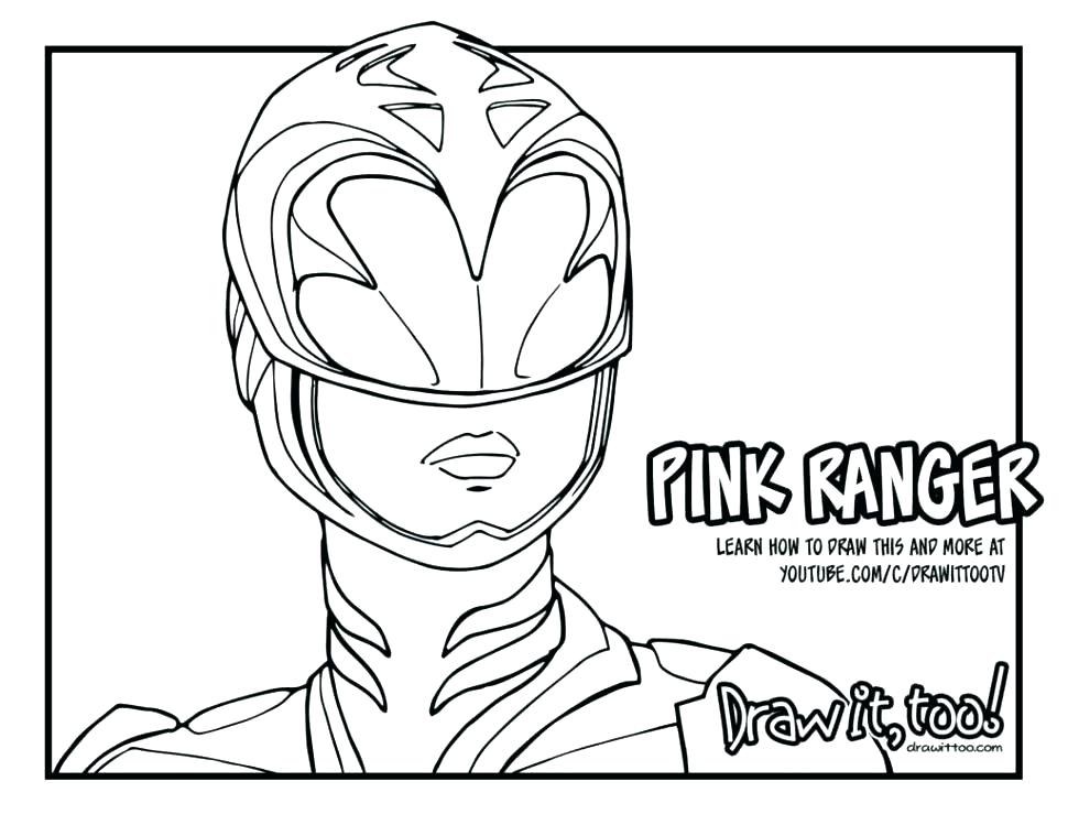 970x749 Power Ranger Coloring Page Power Ranger Coloring Page Power