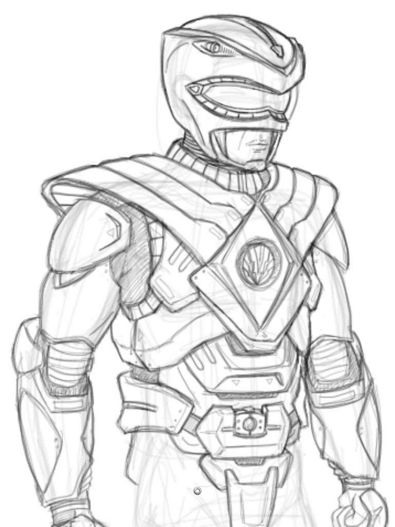 Power Rangers Megazord Coloring Pages
