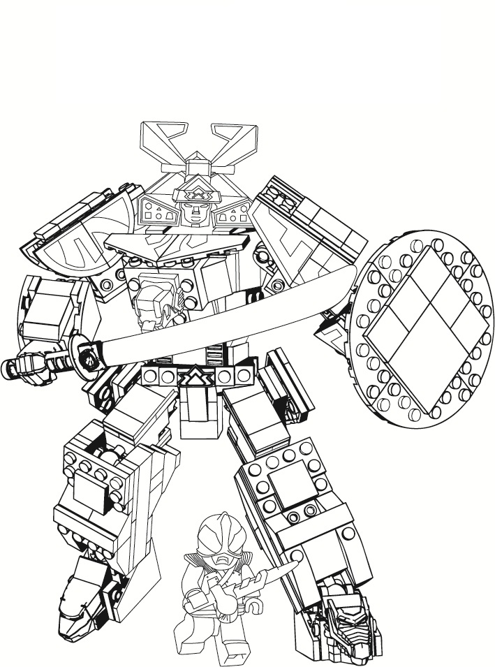 709x955 Power Rangers Megazord Coloring Pages