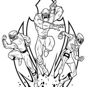 300x300 Power Rangers Ninja Storm Coloring Pages