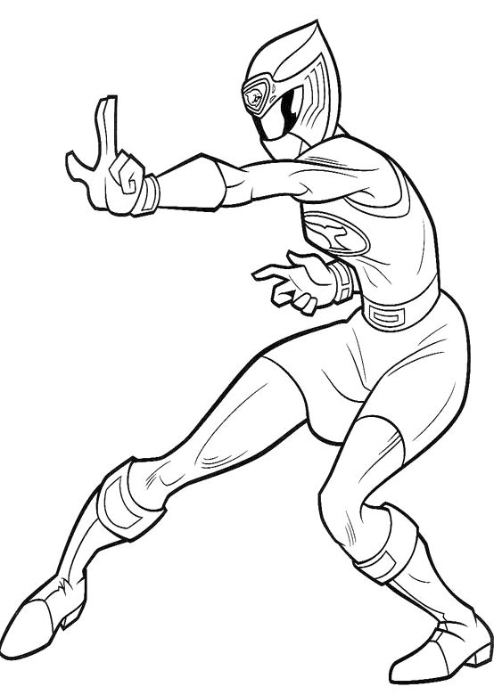 554x780 Ranger Blue Ninja Storm Coloring Pages Tori