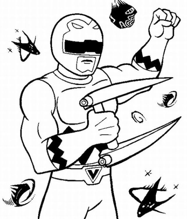 642x750 Cool Power Ranger Ninja Storm Coloring Pages Elliot's 3rd