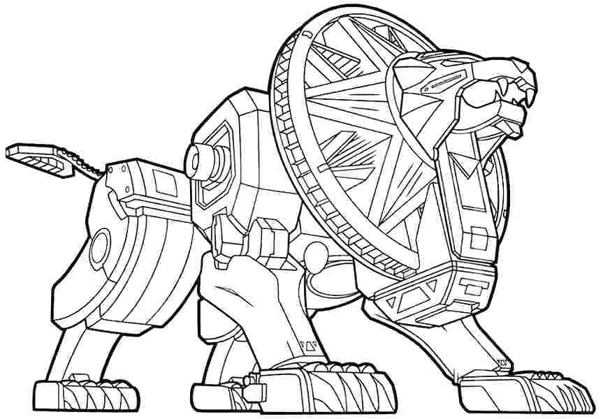 863x600 Power Rangers Printables Coloring Page 2019