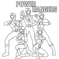 230x230 Power Rangers Printables Coloring For Funny Page Image Printable